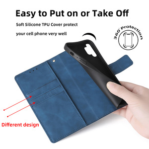 เคสหลัง TPU สีพื้นหรูหรา พร้อมเทคโนโลยี <span class=keywords><strong>NFC</strong></span> ตัวล็อคแม่เหล็ก สำหรับ S24 S23 S22 <span class=keywords><strong>S21</strong></span> Plus กระเป๋าใส่เหรียญ Infinix - Product Image 4