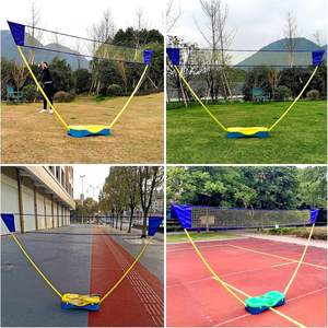 Red de Bádminton Portátil para Exteriores, Red Deportiva Ajustable, Fácil de Montar, para Juegos en Jardín, Playa y Exteriores - Product Image 4