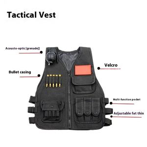 Chaleco Táctico Infantil Personalizado con Diseño de Tigre, Uniforme de Cosplay con Mochila, Ropa de Actuación con Cremallera - Product Image 6