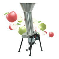 Makende Shredder Voor Fruit Roestvrijstalen Elektrische Druivenbreker Crusher Machine Pers Voor Druiven Apple Crusher