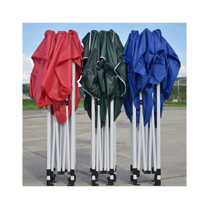 Carpa Plegable Automática de 10x10 al por Mayor, Carpa Emergente Impermeable para Exteriores, Toldos 3x3, Carpa Plegable para Ferias Comerciales - Product Image 1
