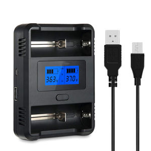 Neue ankunft <span class=keywords><strong>2</strong></span> kanäle Li-Ion Ni-Mh Ni-CD Universal AA AAA 1,<span class=keywords><strong>2</strong></span> V 3,7 V 18650 Batterie Ladegerät - Product Image 1
