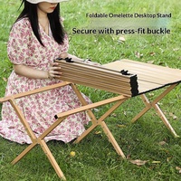 Table pliante en acier carbone pour l'extérieur, portable pour le camping, les pique-niques, les marchés nocturnes et les stands de barbecue, mobilier d'extérieur