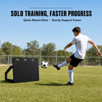 Panneau de rebond pliable pour le football, mur d'entraînement portable, équipement de passe pour l'entraînement au football