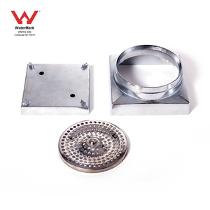 GUIDA Đầu Ra 726122 115*115 Mm Đầu Cắm Gạch Đồng Thau 100 Mm Cống Thoát Nước Nhà Tắm Chất Thải Sàn Chống Tắc Thông Minh Có Bộ Lọc SS - Product Image 2