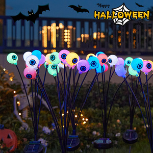 Ojo Luminoso Solar de Halloween de Gran Venta para Decoración de Jardín y Césped Exterior, Adorno de Suelo para Disfraces de Halloween - Product Image 3