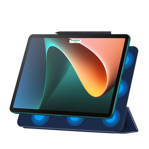 เคสแม่เหล็กแบบบางสำหรับ Xiaomi Mi Pad 5 /Xiao Mi <span class=keywords><strong>MiPad</strong></span> 5 Pro <span class=keywords><strong>5G</strong></span> 2021 11นิ้ว,ผ้าโพกหัวหนังพียูขายส่งจากโรงงาน - Product Image 5