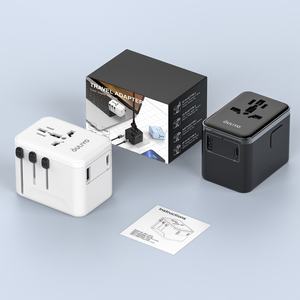 Adaptador de Viaje Universal Global 1A1C 12W 2025, Adaptador de Carga para Teléfonos Móviles Tipo C, Gadget de Viaje, Cargador Rápido para Todo el Mundo - Product Image 5
