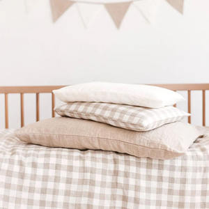 Organic Linen Kids Bedding Nursery <strong>Duvet</strong> <strong>Cover</strong> and Pillowcase Sustainable Bedding for <strong>Toddlers</strong> and Babies - Product Image 4