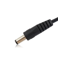 Câble d'extension DC 5,5x2,1 mm mâle vers femelle, câble de connecteur d'alimentation DC pour appareils électroniques