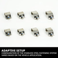 Penutup Kaliper Aluminium AOOA Racing untuk Charger-15 Warna Powder Aksesoris Rem