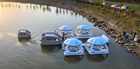 Prix de gros personnalisé Yacht gonflable de petite taille Bateau gonflable avec moteur électrique Sport de loisirs nautiques à vendre