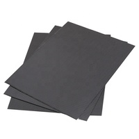 Rondelles de frein XC lisses 100 % fibre de carbone noires pour moulinet de pêche 0,5 mm 0,8 mm 1,0 mm 1,2 mm 1,5 mm
