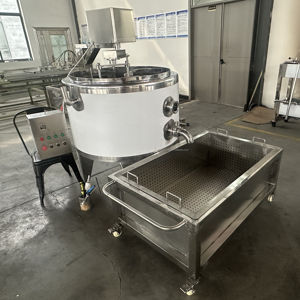 Fromage électrique faisant la machine de fabrication de fromage de mozzarella de fabricant de fromage de réservoir - Product Image 1