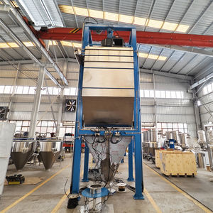 Estación de alimentación de bolsas de toneladas de acero inoxidable 304, máquina desempacadora de soja con recubrimiento de cal - Product Image 4