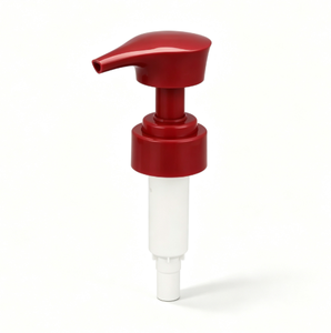 Entrega Rápida, Bomba Dosificadora de Loción Personalizada Roja de PP 33/410, 4.5cc, Antiderrames, para Botellas de Champú, Cosméticos y Jabón Corporal, Empaque en Cartón - Product Image 1