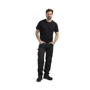 BLAKLADER - 179918609900C44 Pantalon d'artisan avec stretch Noir-PANTALON DE TRAVAIL EAN 7330509862773 PANTALON DE TRAVAIL CARGO - Product Image 3