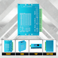Controlador de Motor de Circuito Cerrado 24-80VDC 5A 8A Pico, Servoaccionamiento Híbrido con RS232 HB808C V38 para Automatización CNC