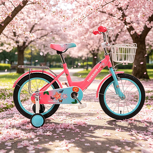 Bicicleta Infantil de <span class=keywords><strong>12</strong></span>, 14 y 16 Pulgadas para Niñas de 4, 5, 6, 7 y 8 Años, Bicicleta para Estudiantes, Bicicleta para Niñas - Product Image 5