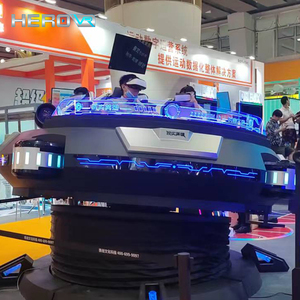 เครื่องเล่นเกมยิงปืนหมุนได้ 360 องศาในร่ม รุ่น Star Destroyer ระบบเสมือนจริง สำหรับสวนสนุก สวนสาธารณะ วัสดุโลหะ หมุนได้ 360 องศา - Product Image 6