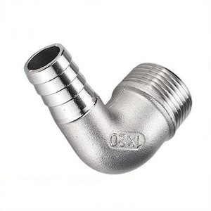<span class=keywords><strong>Raccord</strong></span> de tuyau en acier inoxydable 304, coude à 90 degrés, mâle BSPT 1/8\", 1/4\", 3/8\", 1/2\", 3/4\", 6 mm, 8 mm, 10 mm, 12 mm - Product Image 4