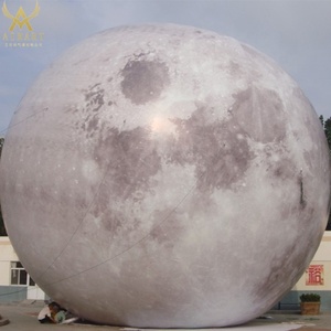 Khổng Lồ Dẫn <span class=keywords><strong>Inflatable</strong></span> Trăng Bóng, <span class=keywords><strong>Inflatable</strong></span> Trăng Toàn Cầu Cho Trang Trí - Product Image 6