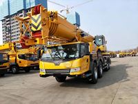 Grue à flèche télescopique entièrement hydraulique de 80 tonnes et 65,7 m XCT80 QY80K5D équipée de stabilisateurs de type H - Vente chaude