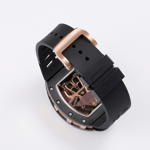 Reloj Deportivo Mecánico de Lujo con Forma de Barril, Superficie de Cristal de Zafiro, para Uso Diario y Actividades al Aire Libre para Hombre - Product Image 5