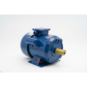 Motor Eléctrico Monofásico de Inducción de 1HP, 0.75KW, 210-230V, 1440RPM, TEFC, CSCR, Cuerpo de Acero Suave, Montaje en Base - Product Image 1
