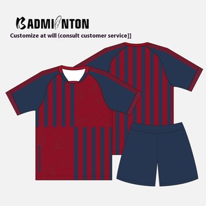 Op maat gemaakte snel drogende korte mouwen tafeltennis volleybal badminton pakken voor heren en dames sportkleding sets gratis sample lage minimale bestelhoeveelheid - Product Image 4