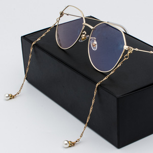 Jamie's Eyeglasses Chain Neckband Sunglasses Full Rim Copper Women Light Weight Spring 2023 - Product Image 1
