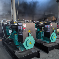 Groupe électrogène diesel DCEC Cummins 6 cylindres 6BTA5.9-G2 100KW 125KVA avec alternateur, moteur 440V, cylindrée 5.9L