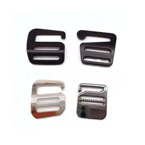 Factory hot sale S1181 Ladder Lock Buckle Strap Adjusting Buckle G Hook