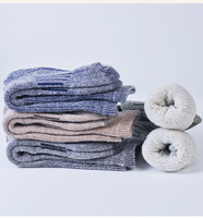 Chaussettes en laine mérinos unisexes personnalisées, épaisses et chaudes, pour l'alpinisme, chaussettes en laine, chaussettes de sport, de ski et de randonnée