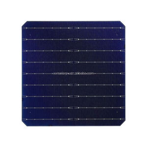 Heißer Verkauf 24,5 % Hoher Wirkungsgrad N-Typ Bifacial M6 9BB Topcon Solarzellen Halbzellen für Lötung Mono Flexible Solarmodule - Product Image 2