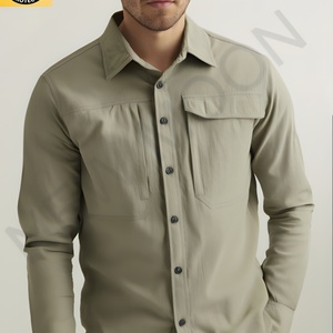 เสื้อตกปลาถักคุณภาพสูง ดีไซน์พิเศษ ป้องกันรังสียูวี แห้งเร็ว พร้อมปักโลโก้ตามสั่ง - Product Image 2