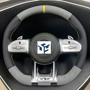 Volant en cuir de haute qualité forgé pour Mercedes-Benz Classe E <span class=keywords><strong>S</strong></span> <span class=keywords><strong>C</strong></span> G W205 W204 W212 W211 W213 E300 W218 - Product Image 6