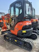 Mini-excavatrice Kubota U25 à queue zéro, 2,5 tonnes, moteur D1105, 20,9 CV, godet de 0,08 m³, machine utilitaire compacte