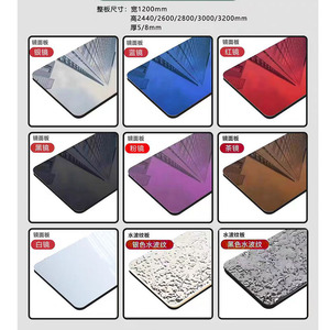 壁板3000mmミラー竹炭木製ベニヤバー用,KTVフレキシブルミラーシートホーム用壁装飾 - Product Image 4