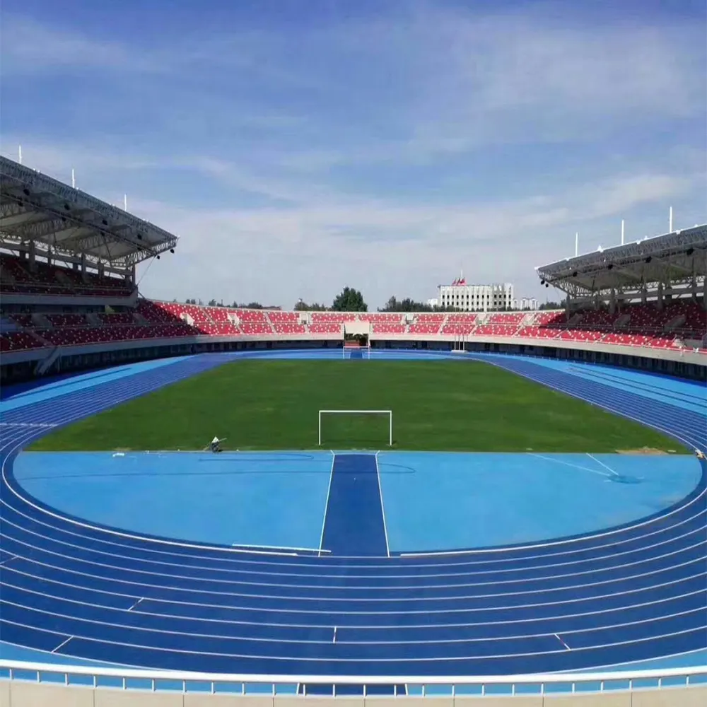 Iaaf Certificaat Pu Waterbasis Plastic Landingsbaan Voor School En Stadion Sportterrein