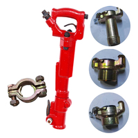 10KG pneumatique Air Pick Marteau Pavage Rock Breaker Pneumatique Jack Marteau Ciseau Air Pick Air Chipping Marteau Ensemble Pièces