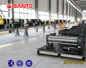 รอกไฟฟ้าเชือกยุโรป5ตัน10ตัน20ตันพร้อมรถเข็นมีมอเตอร์ M5 ISO FEM 2เมตรพร้อมรีโมทคอนโทรลวิทยุ - Product Image 3