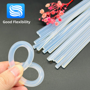 Barras de Silicona Fría Transparentes, Barra de Pegamento Termofusible, Adhesivo de Fusión en Caliente para Pistola de Pegamento, 7 mm, 11 mm, 20 cm, 30 cm - Product Image 1