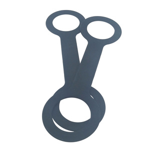 Porte-bouteille d'eau réutilisable personnalisé pas cher, sangle en silicone pour bouteille, poignée souple, sangle pour tasse - Product Image 6