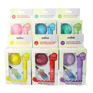 Kit de soins capillaires protecteurs-Shampooing + peigne de massage du cuir chevelu + sérum capillaire biphasique nourrissant pour cheveux abîmés par la chaleur et colorés - Product Image 5