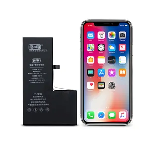 Baterai ponsel kapasitas besar, baterai telepon seluler untuk baterai pengganti I Phone XS MAX