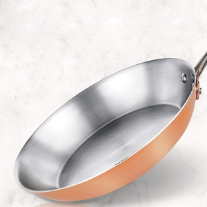Ensemble de casseroles en acier inoxydable triple couche de haute qualité, faciles à nettoyer, compatibles gaz et induction, résistantes au four, compatibles lave-vaisselle - Product Image 6