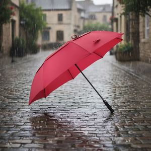 Innovative Wholesale30 Inch <b>Large</b> Windproof logo Prints Promotional Branded Custom Golf <b>Umbrella</b> - Product Image 2