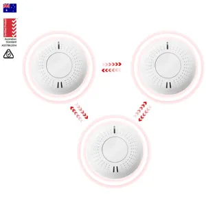 ActivFire listing Photoelectric smoke sensor AS3786 QLD approved wireless interconnected Smoke detector