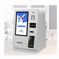 Custom Automatic Smart Self Service Check in Hotel Payment Kiosk with Card Dispenser